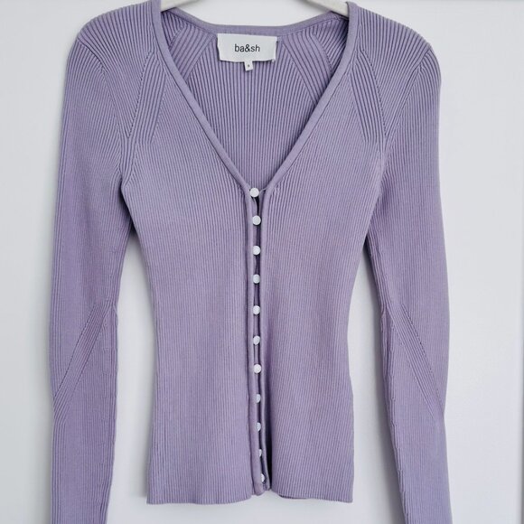 Ba&sh Top in Lilac - size 0 - Picture 1 of 5